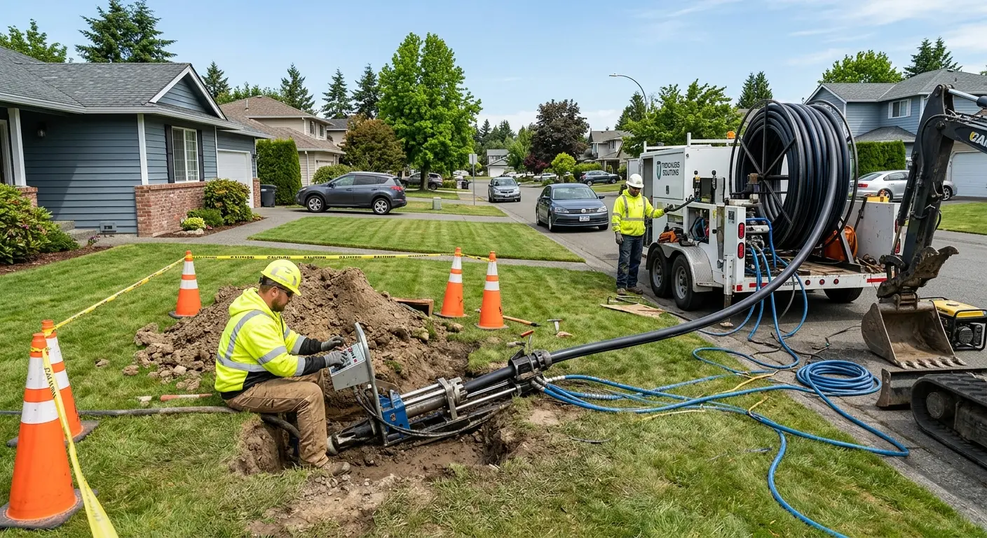 Trenchless Sewer Repair in Wolfforth, TX